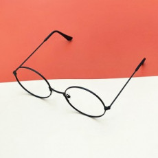 Black round glasses frames