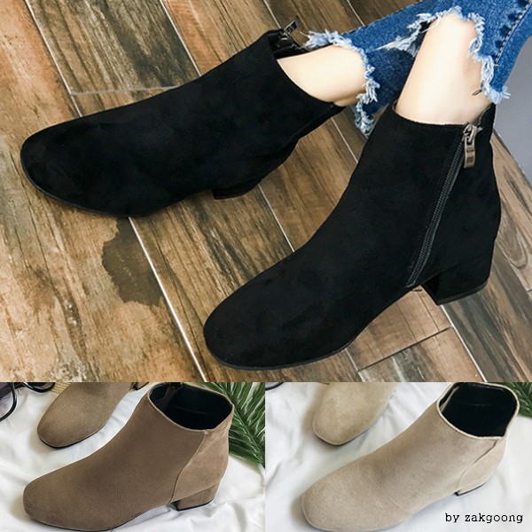 [Wholesale] Women's Walker Women's Ankle Boots Bootie Heel Chelsea MK619