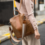 Color matching strap 2-color office worker women's backpack LKB5886S