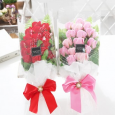 15 Roses Soap Flower Bouquet Coming of Age Day Couple's Day Gift