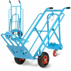 Three-tier multi-purpose handcart cart rear cart guruma luggage cart