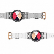 [D]Galaxy Watch 4/Watch 5/Watch 5 Universal 40mm 44mm Integrated Transparent Sports Strap Case Band