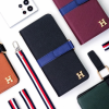 Jackpot Hip Point Diary Case for Galaxy A9 Pro/Wallet Type/Strap Included/Card Loss Prevention Pad/Saffiano Fabric
